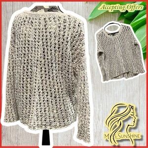 American Eagle Outfitters Cream Sweater